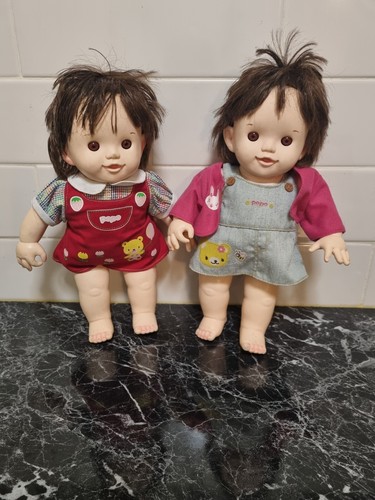 Vintage Baby Doll Figure Japanese Popo-Chan Set People Co Soft Plastic Doll 1996 - Picture 8 of 17