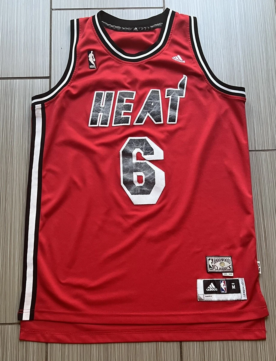 NBA, Shirts, Miami Heat Retro Shirt Vintage Medium Lebron James Nba  Basketball