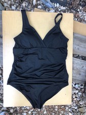 H M Black One Piece Swimsuit Womens Size Medium