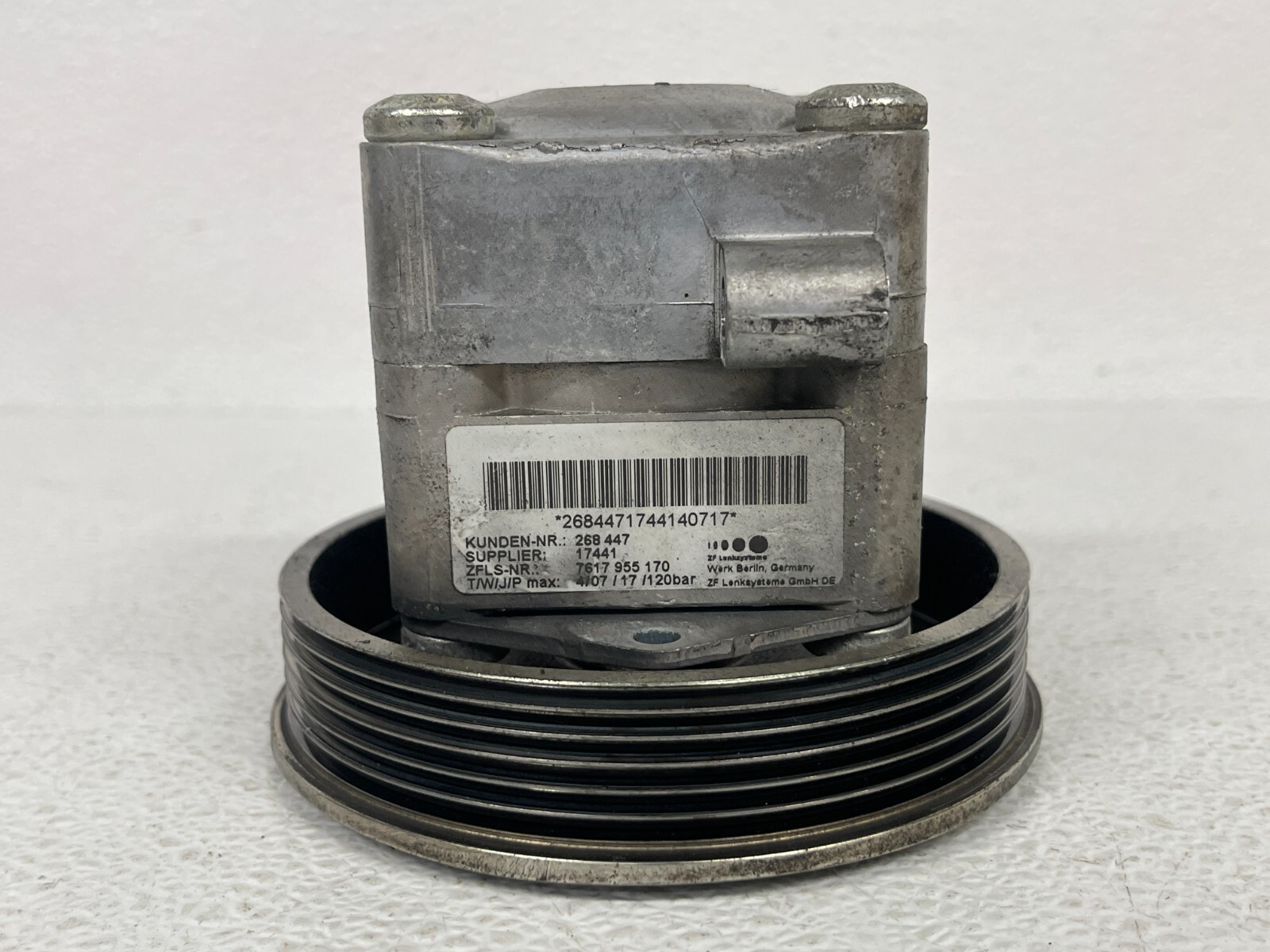 ⭐2014-2017 MASERATI 3.0L ENGINE POWER STEERING PUMP MOTOR PULLEY OEM LOT2309
