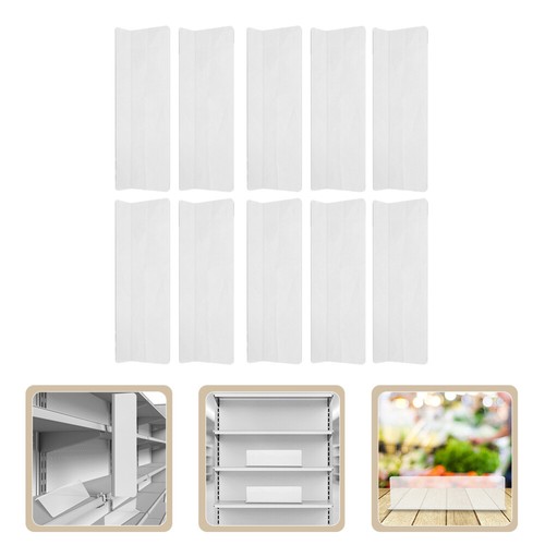 10 Pcs Shelf Divider Cabinet Dividers Shelves Small Clear Storage