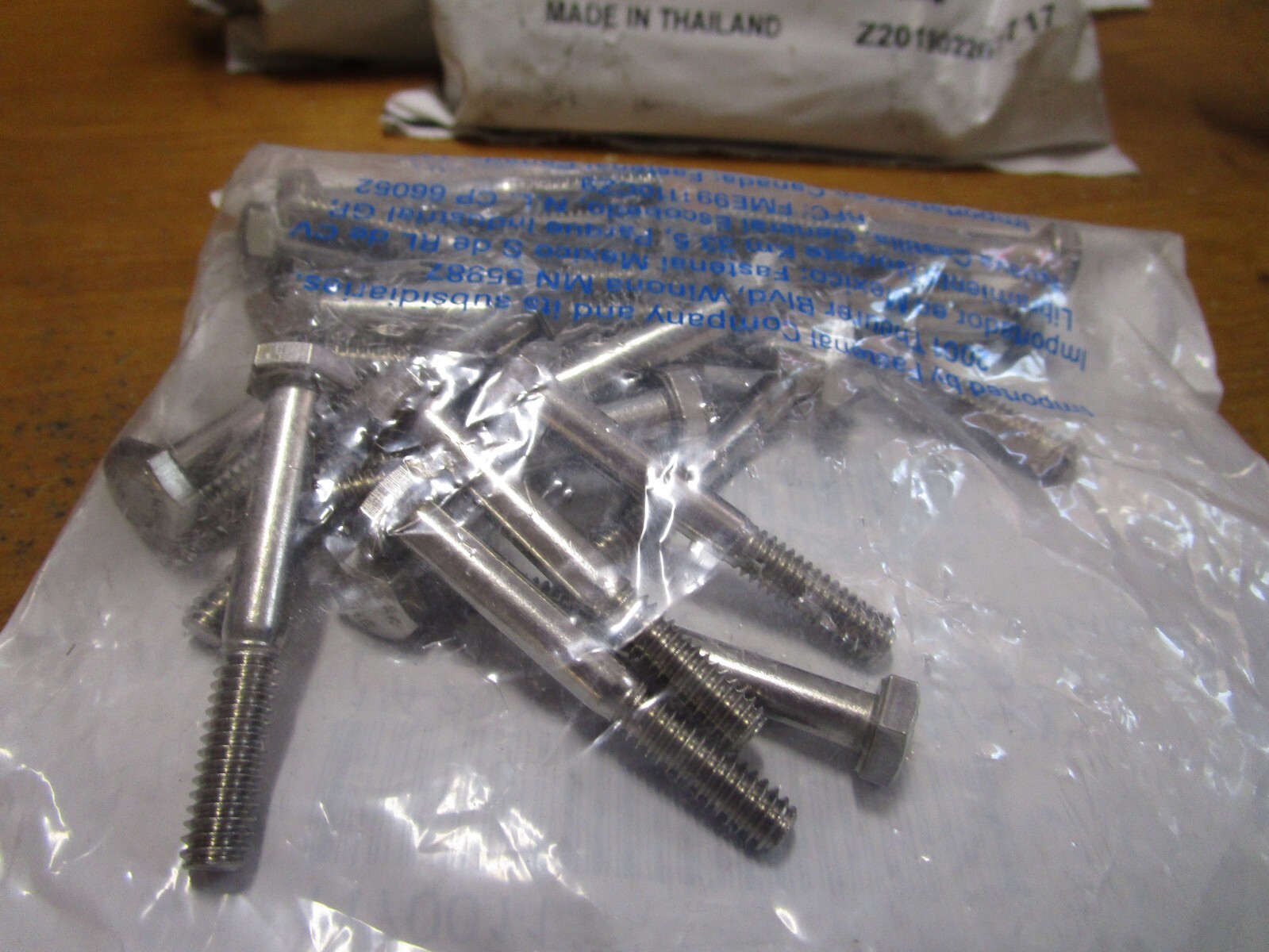 25 Bulloni Esagonali In Acciaio Inox 1/4-20 X 3-1/2 - Grado 18-8 / 304 - Marca Star