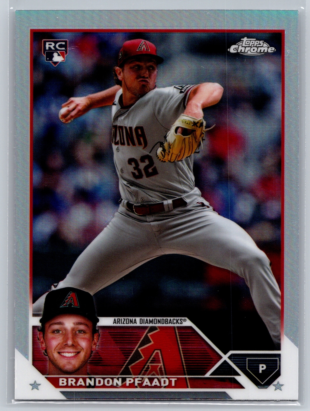 2023 Topps Chrome Update #USC156 Brandon Pfaadt Refractor