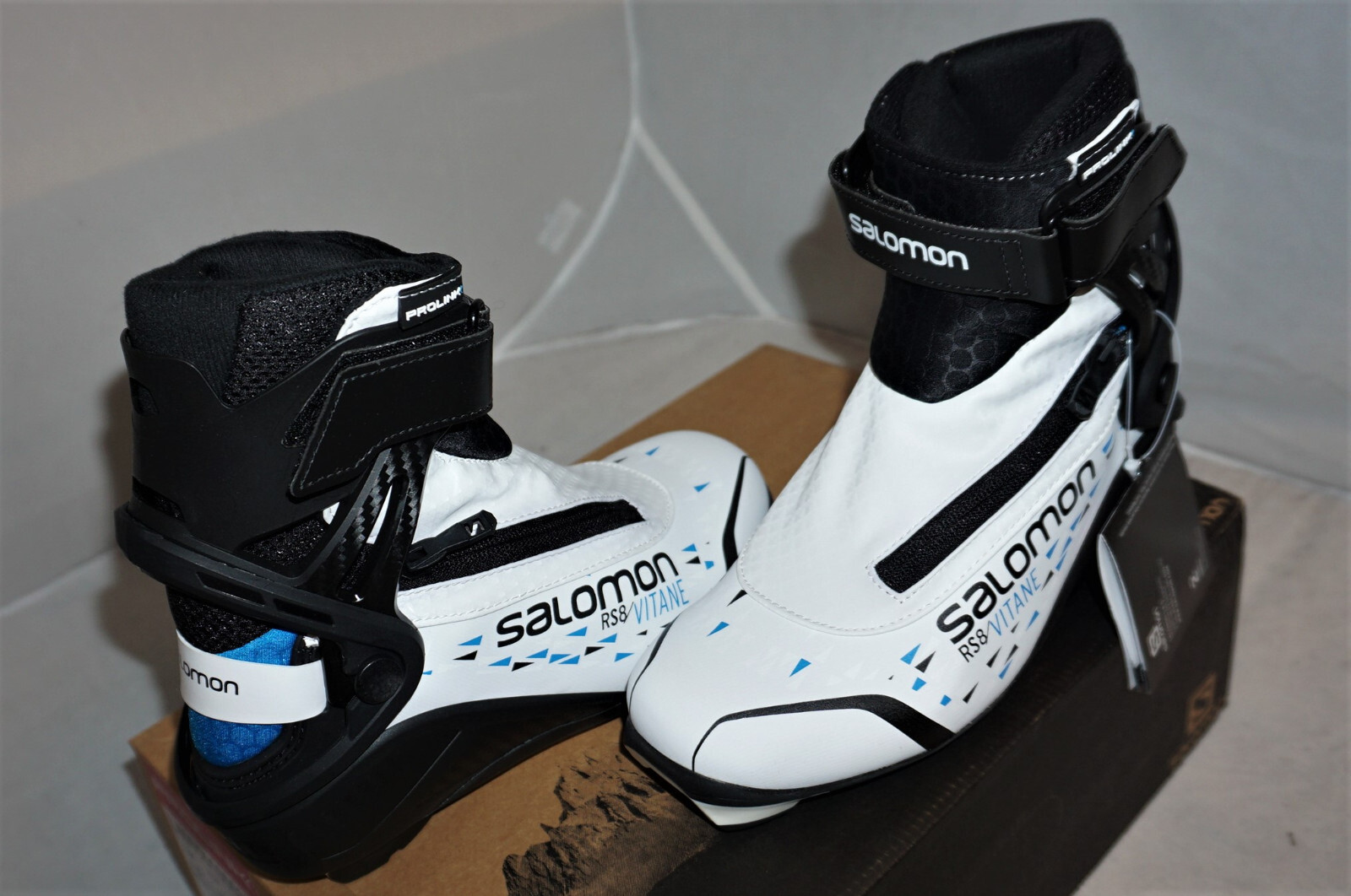 Salomon RS8 Vitane Prolink UK 3 5 EU 36 USA 5 stivali da sci NNN scarpe da sci di fondo NUOVI!