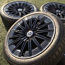 20 MERCEDES RIMS TIRES TPMS OEM GENUINE SET 4 2474015200 GLB GLC 300 RIMS CLE