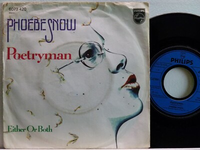 Phoebe Snow -Poetryman / Either Or Both  D-1974  Philips 6073 420