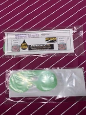 Rip n Roll Replacment Lens Clear Roll Off Lens  Goggles Utopia Slayer