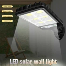 1000000LM LED Solar Motion Sensor Light Bright Garden Outdoor Street Wall Lamp