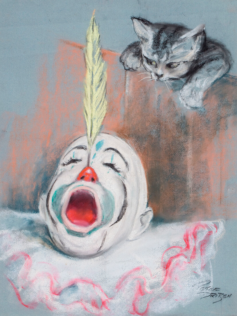 マスコウィッツの絵　キャットフィッシュ Strange Work 1/20 Frosty Cat Model Kit - Show.Z Store