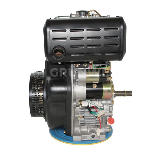 Dieselmotor GW192FE Standmotor Kartmotor Diesel Ölbadfilter 14PS 498cm³ E-Start - Bild 8 von 15