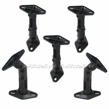 5 Pack Universal Speaker Mount Home Theater Satellite Wall Ceiling Bracket cyn