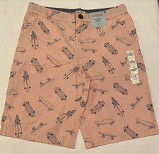 NWT Cat  Jack Skateboard Adjustable Waist Shorts Size 12 Husky