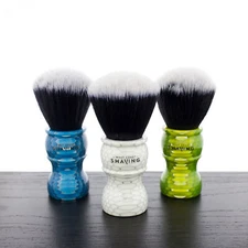 West Coast Shaving Synthetic Shaving Brushes, Honeycomb, 26mm