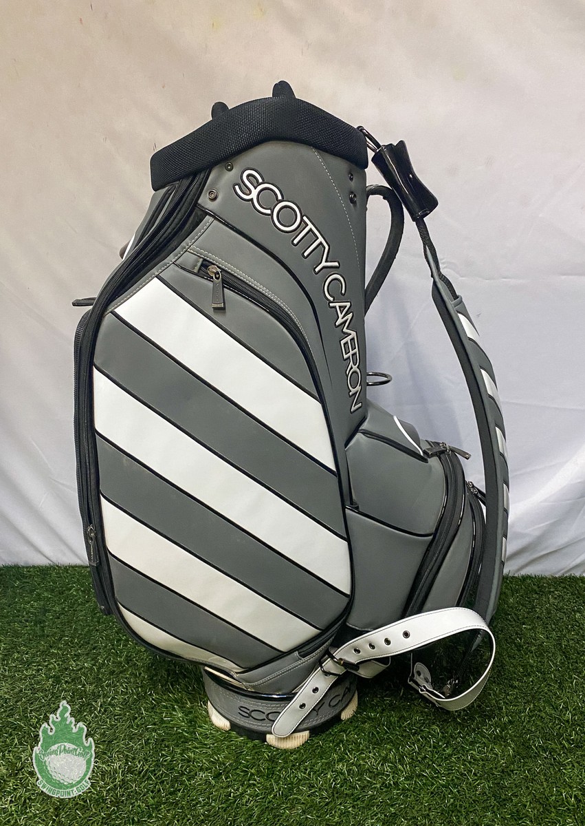 Used Titleist Scotty Cameron Junkyard Dog Golf Staff Bag 6-Way