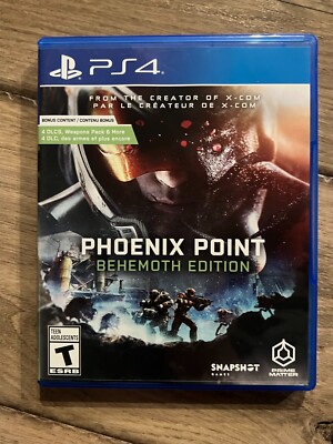 Phoenix Point: Behemoth Edition (Sony PlayStation 4, 2021) CIB