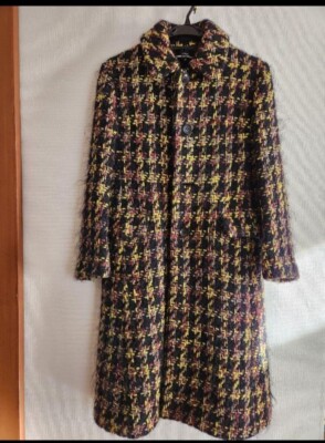 Tricot COMME des GARCONS Women Wool Coat Jacket Size S Japan | eBay