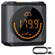 Neoteck Digital Angle Finder Magnetic Level Box Protractor Inclinometer Gauge