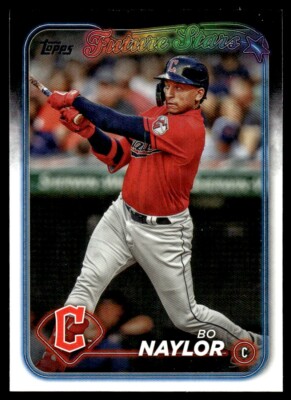 2024 Topps Series 1 Future Stars Bo Naylor Cleveland