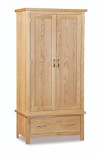 Regal Oak Double Wardrobe / Double Wardrobe / 2 Door Wardrobe / Wardrobe / New
