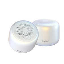 Two Mini Bluetooth Speakers Wireless Portable Shower Stereo Sound White Speaker