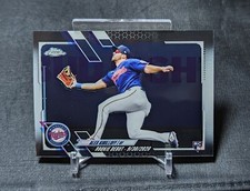 Alex Kirilloff MLB Debut Rookie RC 2021 Topps Chrome Update Card #USC11 Twins. rookie card picture