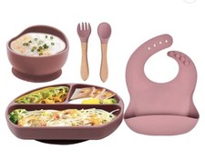 baby dinner set selicone