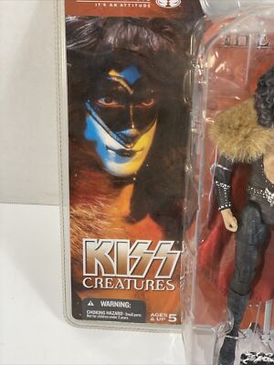 McFarlane KISS Creatures THE FOX Eric Carr Figure 2002 NEW SEALED