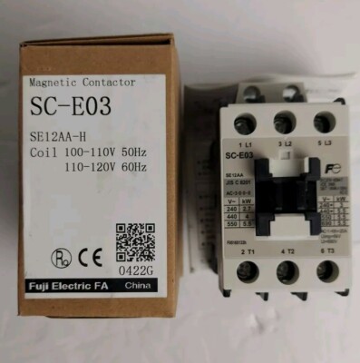 NEW Fuji SC-E03 110VAC Contactor