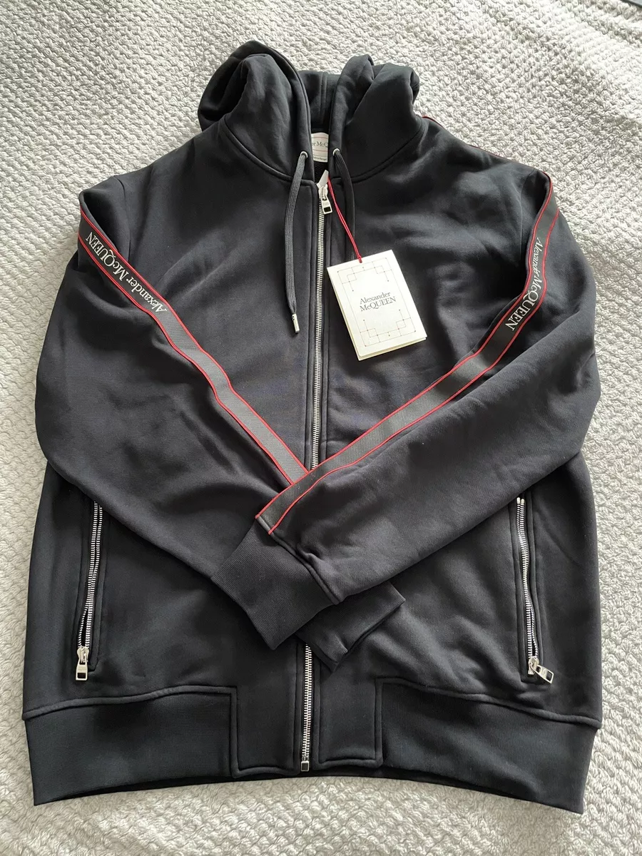 Alexander mcqueen shop zip up hoodie