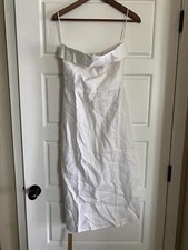 Reformation Dresses Reformation Marcella Linen Dress WHITE SIZE 6 $248