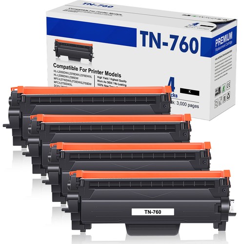 TN760 Toner Cartridge for Brother TN730 MFC-L2710DW DCP-L2550DW HL-L2390DW lot - Picture 11 of 23