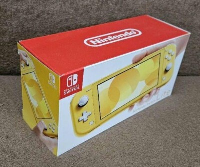Nintendo Switch Lite Handheld Console Yellow Japan USB-C 2019 Wi