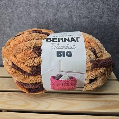 New Bernat BIG Blanket Yarn x51064 Yarnspiration Branch - Image 1 of 4