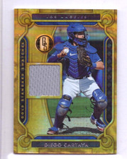 2023 Panini Chronicles - Gold Standard Swatches #GSS-DC Diego Cartaya (MEM, RC)