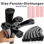 Scheibengummi Fenstergummi Gummi mit Keder Scheibendichtung Breite 8mm/12mm~40mm