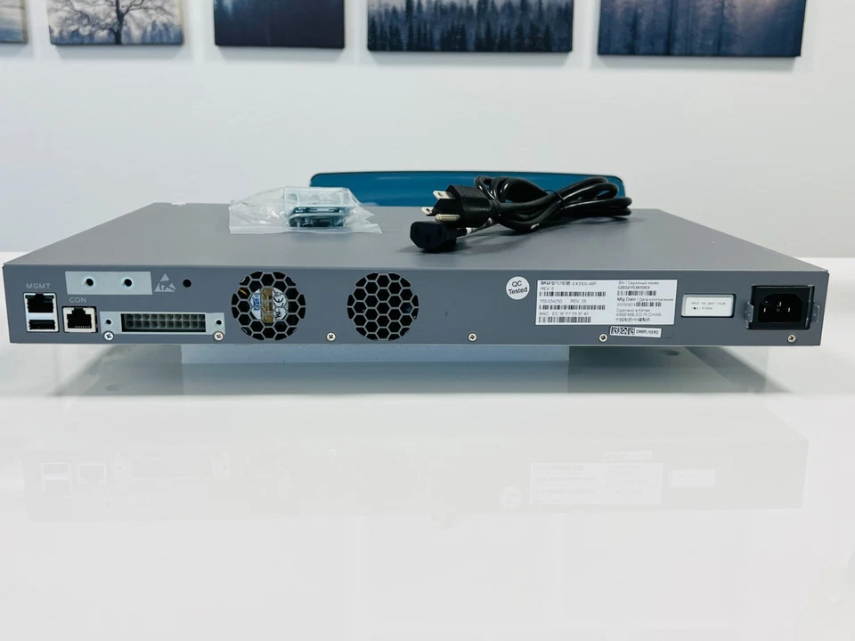 Juniper EX3300 48P EX3300-48P 48 Port PoE+ Gigabit Switch Excellent Condition! - Image 3 of 4