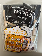 Wedding Photo Booth Prop Kit 12 Pieces 