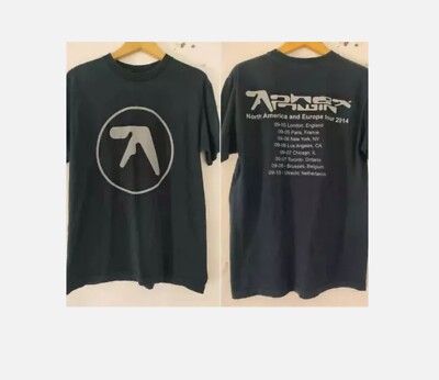 90s APHEX TWIN VINTAGE GLAY T-SHIRT 00s アンダーワールド Tシャツ