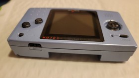 *console Only* Neo Geo Pocket Color  Platinum Blue Video Game SNK Tested & Works