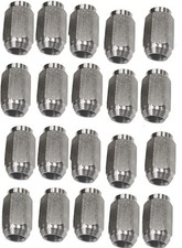 20-pack 12 Solid 304 Stainless Steel Lug Nuts For Trailer Wheels 12-20 Thread