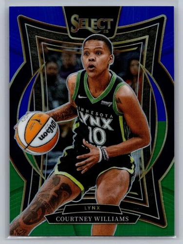 Courtney Williams 2025 Panini Prizm Courtney Williams #23 Blue
