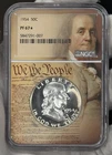 1954 Proof Franklin Half Dollar 50C NGC PF67 PR67 STAR!!! Silver 'We The People'