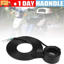 Universal Thumb Throttle Assembly 22mm 7/8inch for E-Bike Electric Bike Scooters