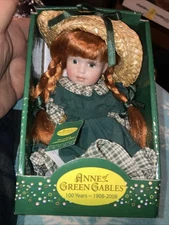 Anne Of Green Gables Doll Kindred Spirits Collection Ceramic Doll (NEW IN BOX)