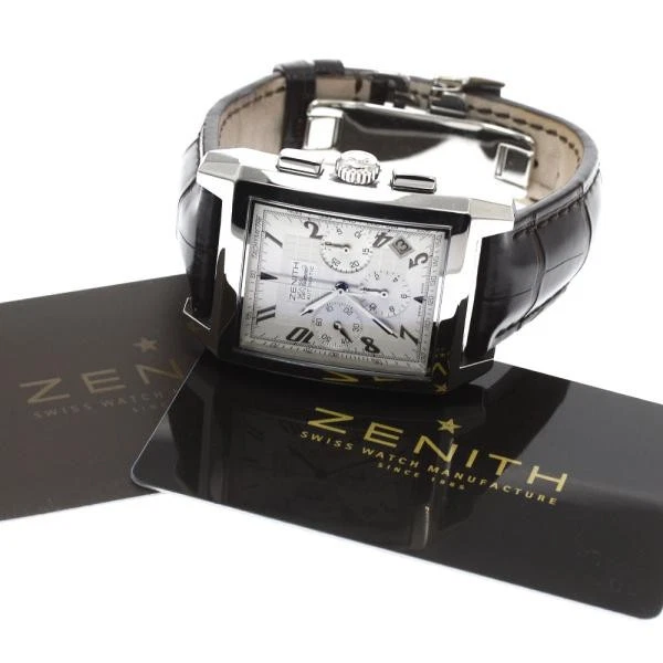Zenith — Zenith Grand Porteur 03.0550.400 36mm SS Silver Dial Automatic Watch #C4993