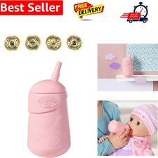 Universal Milk Bottle 706794 - Sealed Bottle with Cloud Design for 43cm Dolls...