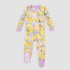 Burt's Bees Baby's Snug-fit Lemon Floral PJ Organic Cotton 12 Months
