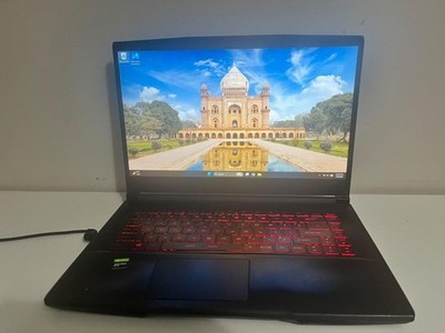 MSI GF63 Thin Gaming Laptop 15.6''i7-9750H GTX 1650 TI 8GB RAM 512GB SSDWindows11