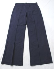 Liverpool Los Angeles Women's Kayla Wide-Leg Pull-On Trouser BE5 Blue Size 4