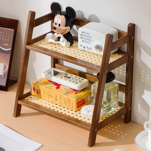 Bamboo Wood Coffee Mug Display Rack Cup Storage Rack Holder Shelf for Kitchen ☽ - Picture 7 of 21